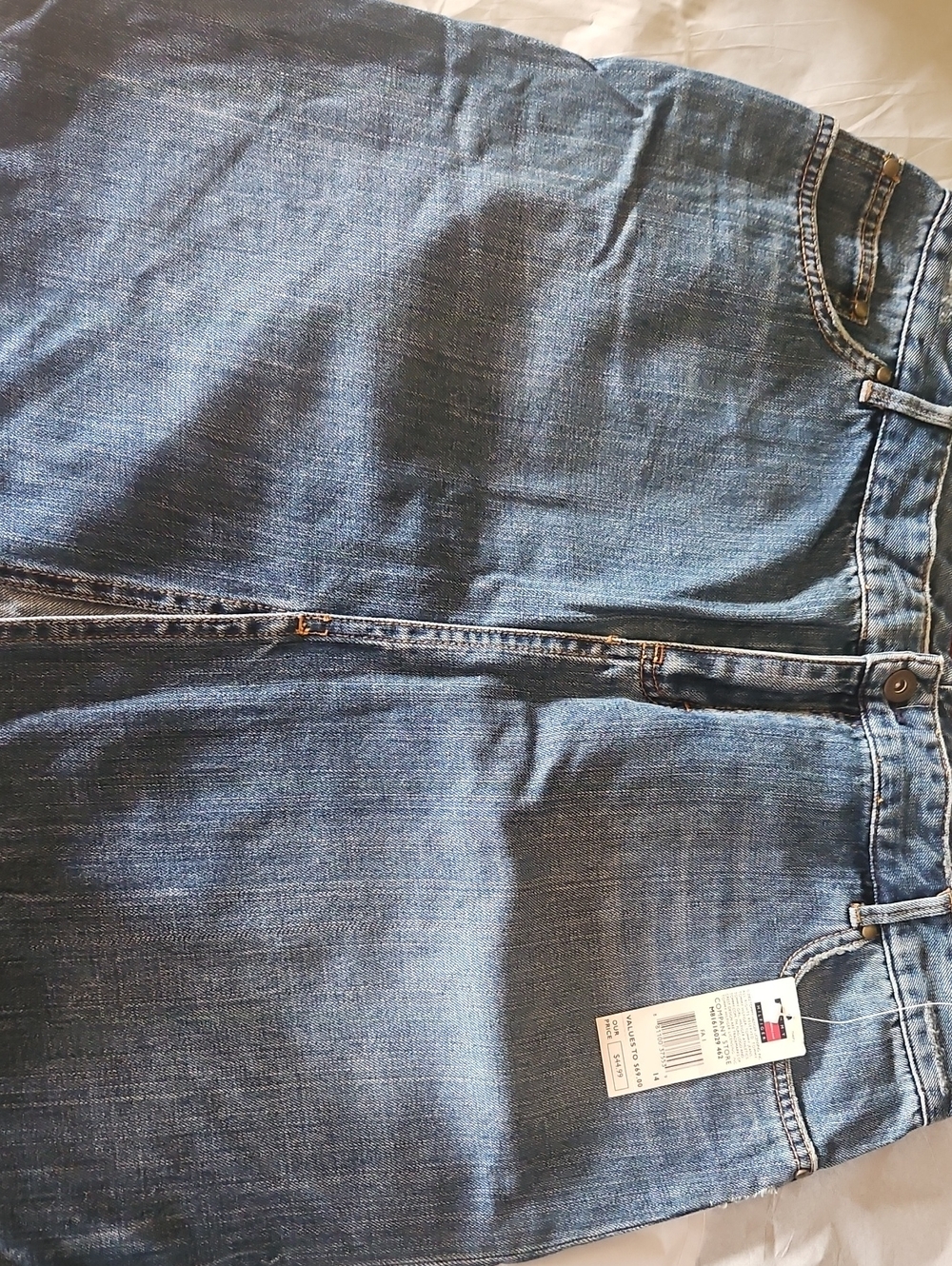 Tommy Hilfiger Women's Denim Skirt in Medium Blue